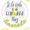 Vinilo cocina Si la vida te da limones GyA letrasFB